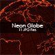 Neon Globe Planet Backgrounds